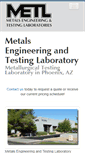 Mobile Screenshot of metl.com